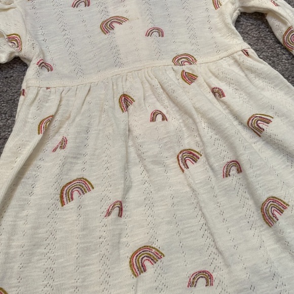 Kate Quinn Tiny Rainbow Pointelle Dress - Picture 2 of 7